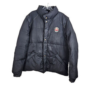 Horseware Ireland Equestrian Riding Jacket/vest Sz 10/12 L Black Puffer Coat